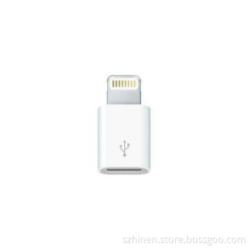 Lightning to micro USB adapter, ultra-compact
